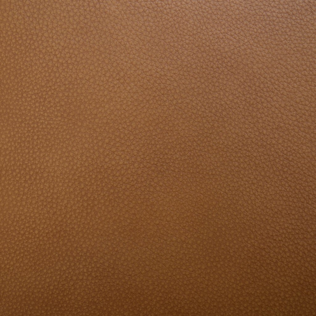 Light Brown Top-Grain Leather Swivel Accent Chair, 360° Smooth Spin, Mid-Century Modern Lounge Chair for Living Room/Office - Image 22