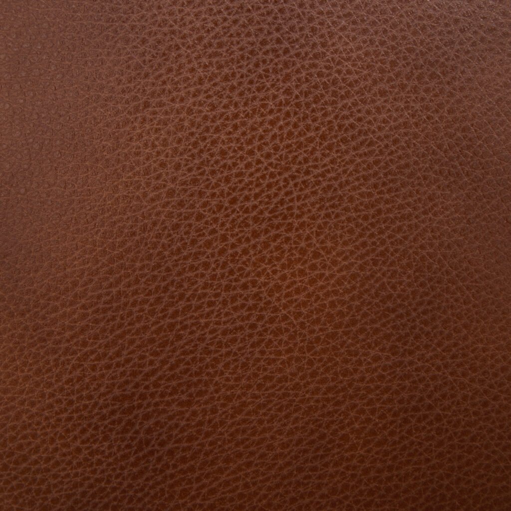 Brown Top-Grain Leather Swivel Accent Chair, 360° Smooth Spin, Mid-Century Modern Lounge Chair for Living Room/Office - Image 22