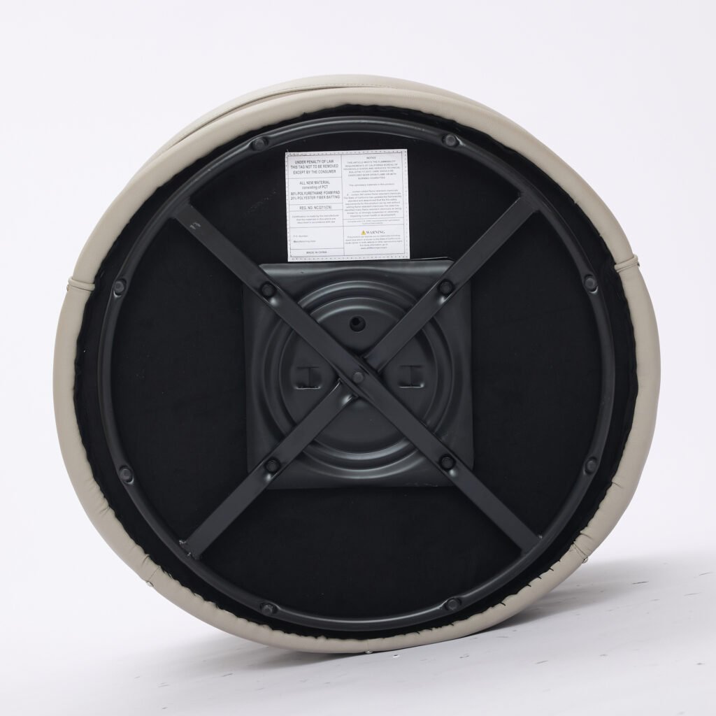 Gream Top-Grain Leather Swivel Accent Chair, 360° Smooth Spin, Mid-Century Modern Lounge Chair for Living Room/Office - Image 28